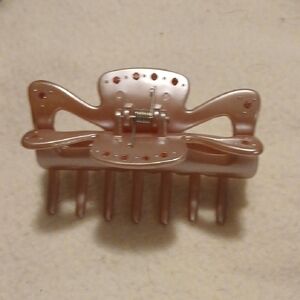 Pink Hair Claw Clip
